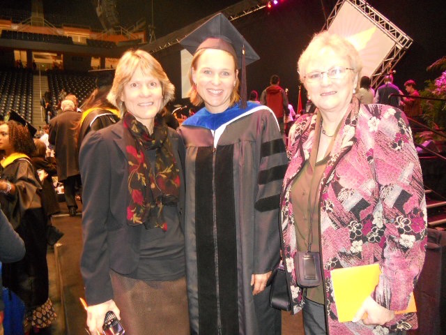 Yvette Prinsloo Franklin at graduation.